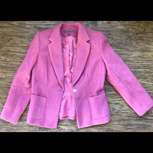 Josephine Chaus  Mohair Wool Lined Jacket Size 8